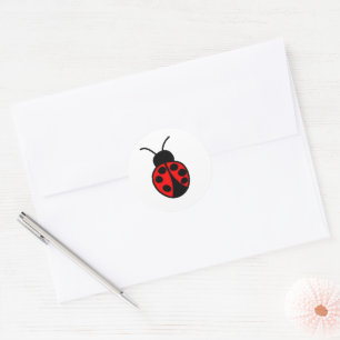 Customisable Ladybug Sticker