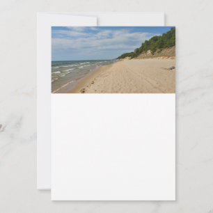 Customisable Lake Michigan Invitation