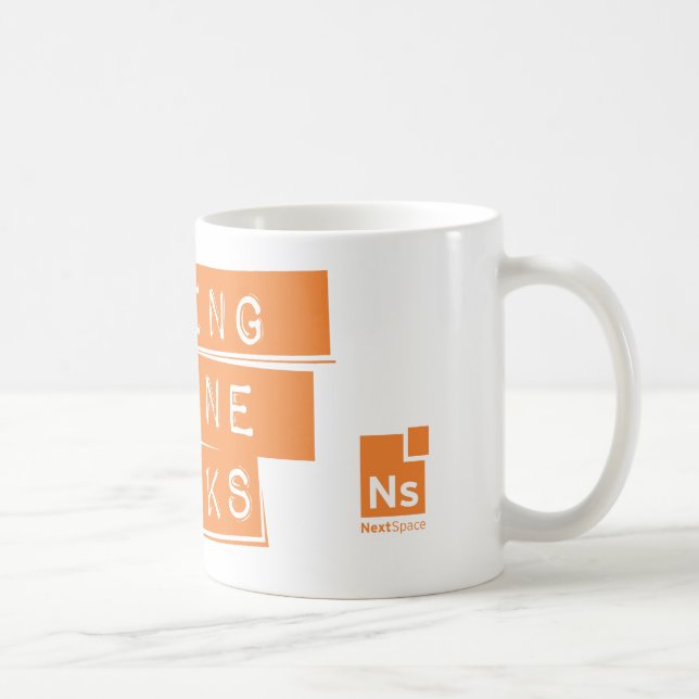 Customisable Large Mug with NextSpace logo (Right)