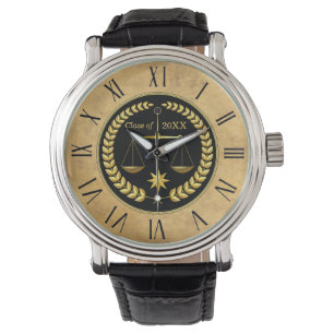 Customisable Law School Graduation Gifts Men Watch