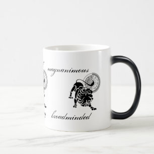 Customisable Leo Lion traits Greek-style Zodiac Magic Mug
