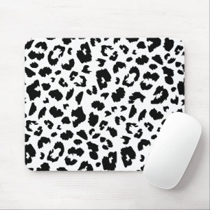 Customisable leopard print mouse pad