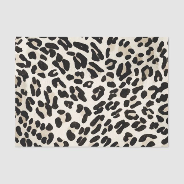 Customisable Leopard Print Tissue Paper (Front)