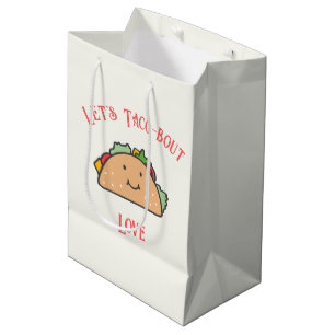 Customisable Let's Taco-bout Love Medium Gift Bag