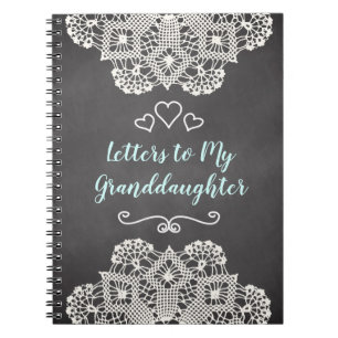 Customisable Letters to my Granddaughter Notebook