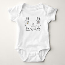 Customisable LGBT 2 Moms & Baby
