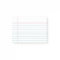 Customisable Lined Notebook Paper Sticky Notes