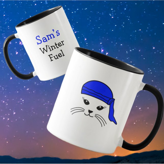Customisable Little Cat Biker Mug (Creator Uploaded)