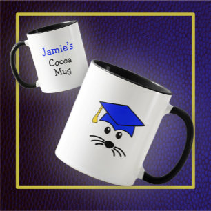 Customisable Little Mouse Graduate Mug
