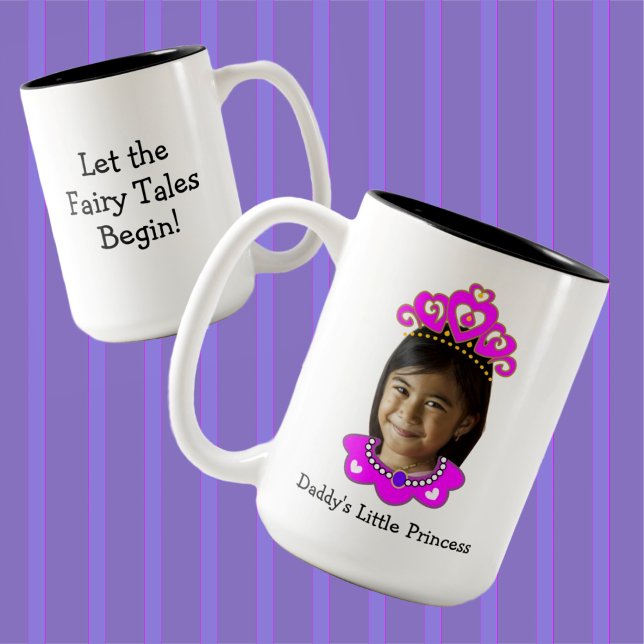 Customisable Little Princess Photo Mug (Creator Uploaded)