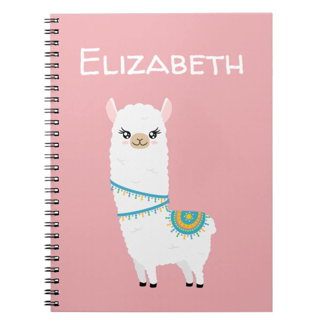 Customisable Llama Notebook (Front)