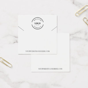 Customisable logo website Jewellery Necklace Holde