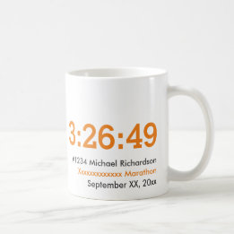 Customisable Marathon Runner Coffee Mug