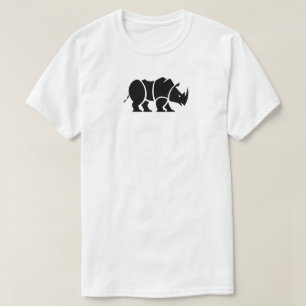 customisable Mean Rhino🦏 FestivalT-Shirt T-Shirt