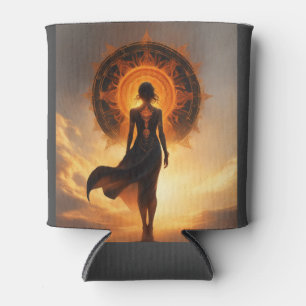 Customisable Memento Drink Coozie Solar Eclipse