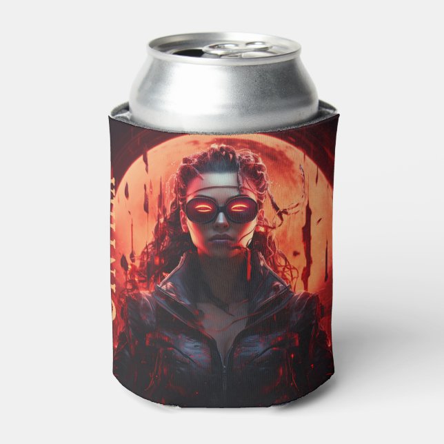 Customisable Memento Drink Solar Eclipse  Can Cooler (Can Front)