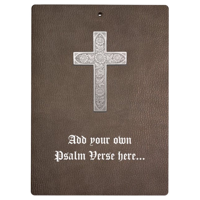 Customisable Metal Cross Clipboard (Back)