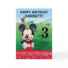 Customisable Mickey Mouse Birthday