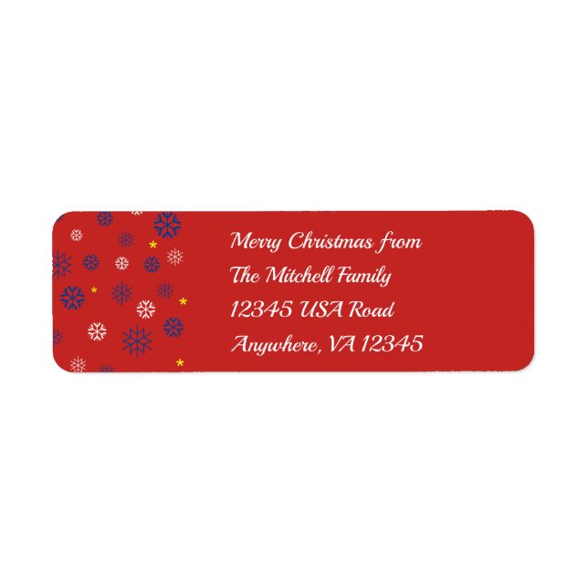 Customisable Military Christmas Snowflakes (Front)