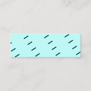 Customisable Mini, 3.0" x 1.0" Business Card