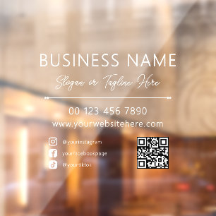 Customisable Minimalist Modern Small Business