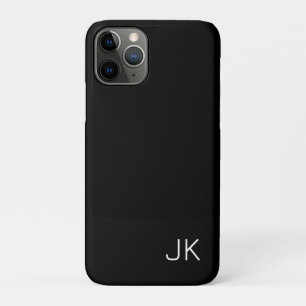 Customisable minimalistic initials name Case-Mate iPhone case