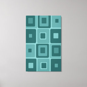 Customisable Mod Art on Canvas Print