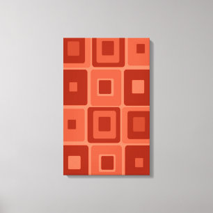 Customisable Mod Art on Canvas Print