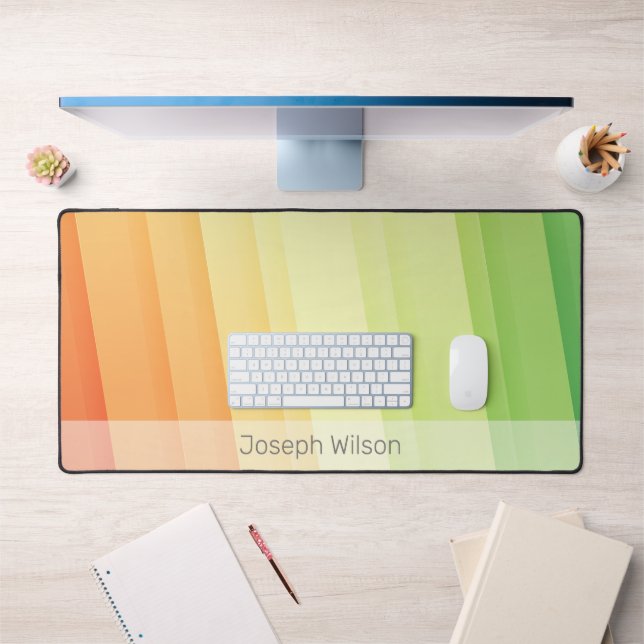 Customisable Modern Aesthetic Colourful Abstract Desk Mat (Office 1)