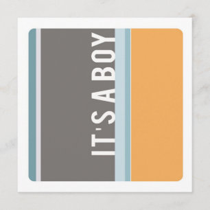 Customisable Modern Baby Shower Invitation