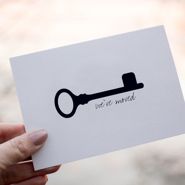 Customisable Modern Moving Announcement Postcard (Creator Uploaded)