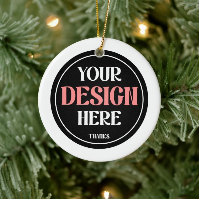 Customisable, modern, sleek & timeless ceramic tree decoration (Tree)