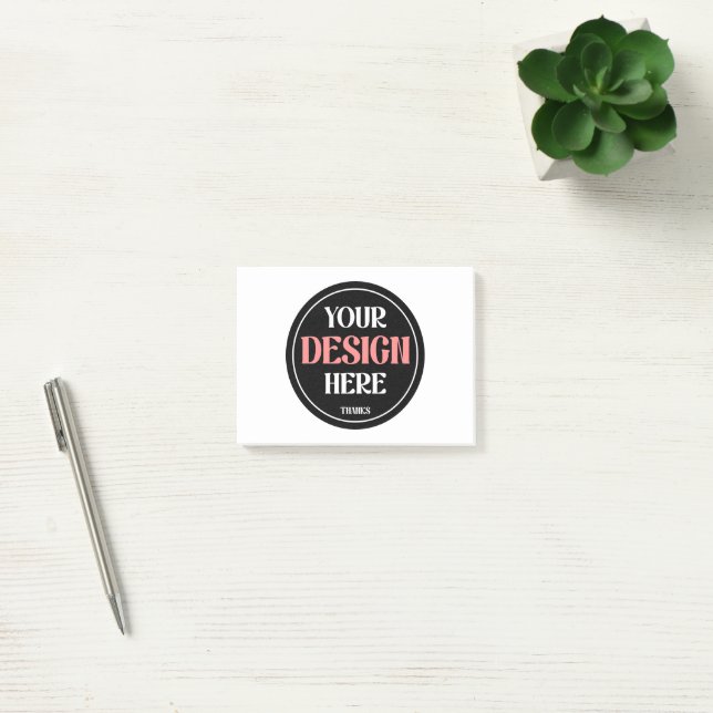 Customisable, modern, sleek & timeless post-it notes (Office)