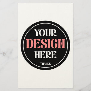 Customisable, modern, sleek & timeless stationery