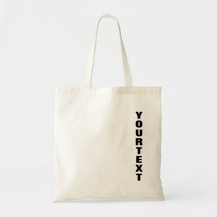 Customisable Modern Template Top Shopping Tote Bag