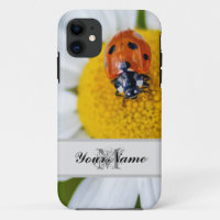 Customisable Monogram Good luck little ladybug!