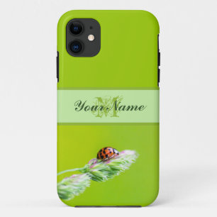 Customisable Monogram Good luck little ladybug! Case-Mate iPhone Case