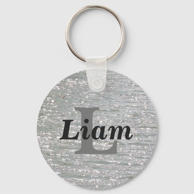 Customisable Monogram Keychain (Front)