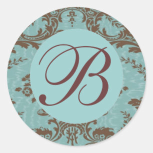 Customisable Monogram sticker