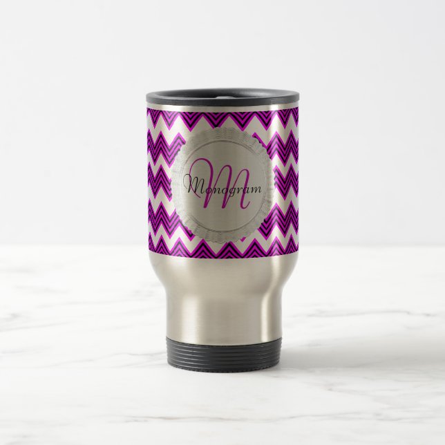 Customisable Monogram Travel Mug (Center)