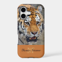 Customisable Monogram with a majestic tiger!