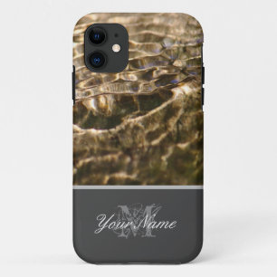 Customisable Monogram with crystal clear water! Case-Mate iPhone Case