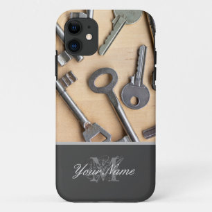 Customisable Monogram with different keys! Case-Mate iPhone Case