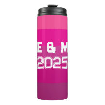 Customisable monogramm and years
