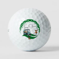 Customisable Moose Golfer and Gopher