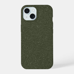 Customisable Moss Green Noise iPhone 15 Case