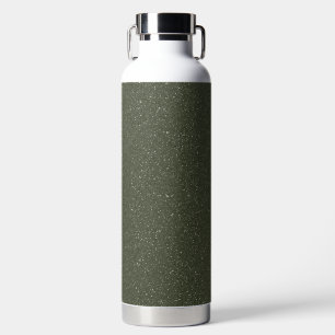 Customisable Moss Green Noise Water Bottle