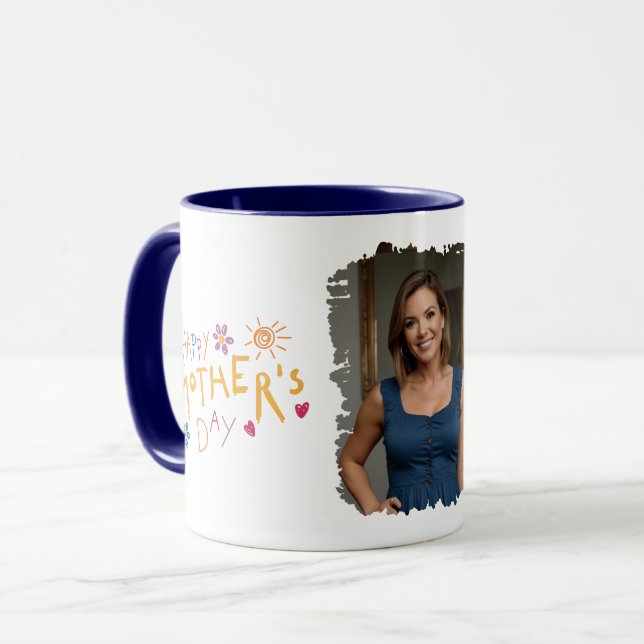 Customisable Mother's Day Design Mug (Front Left)