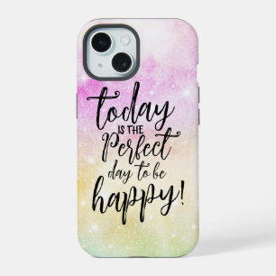 Customisable Motivational Quotes Inspirational iPhone 15 Case