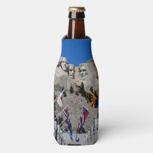 Customisable Mt Rushmore Souvenir Bottle Cooler